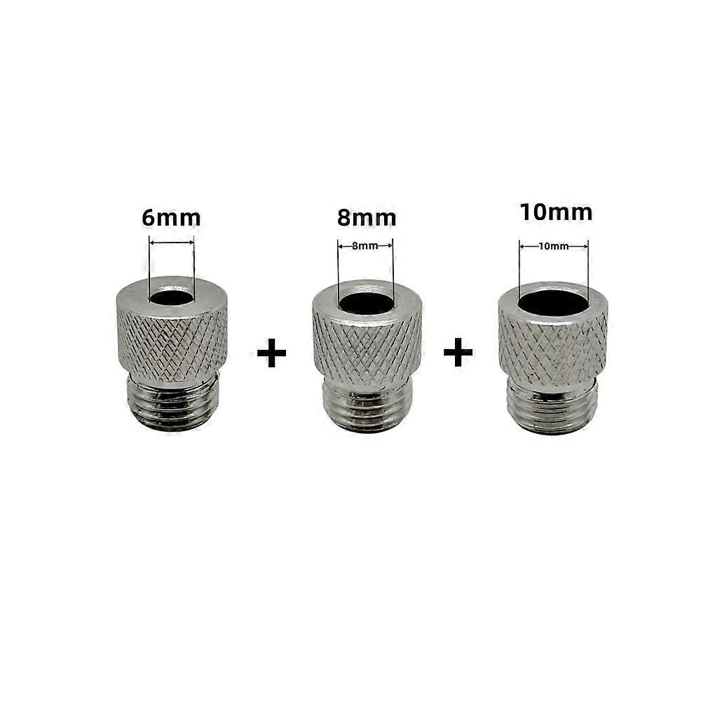3-10mm Dowel Jig Kit - Self Centering Drill Guide Locator with 8 Steel Bushing -Woodworking Aluminum Alloy Hole Puncher