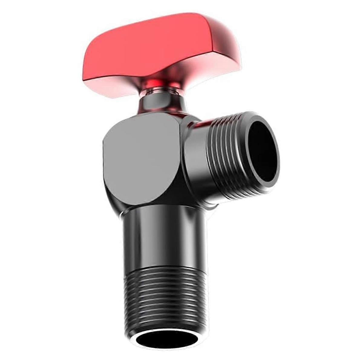 1/2 Inch All Copper Ball Valve, Ball Core Full Open High Flow Angle Valve, Hot and Cold Water Contr