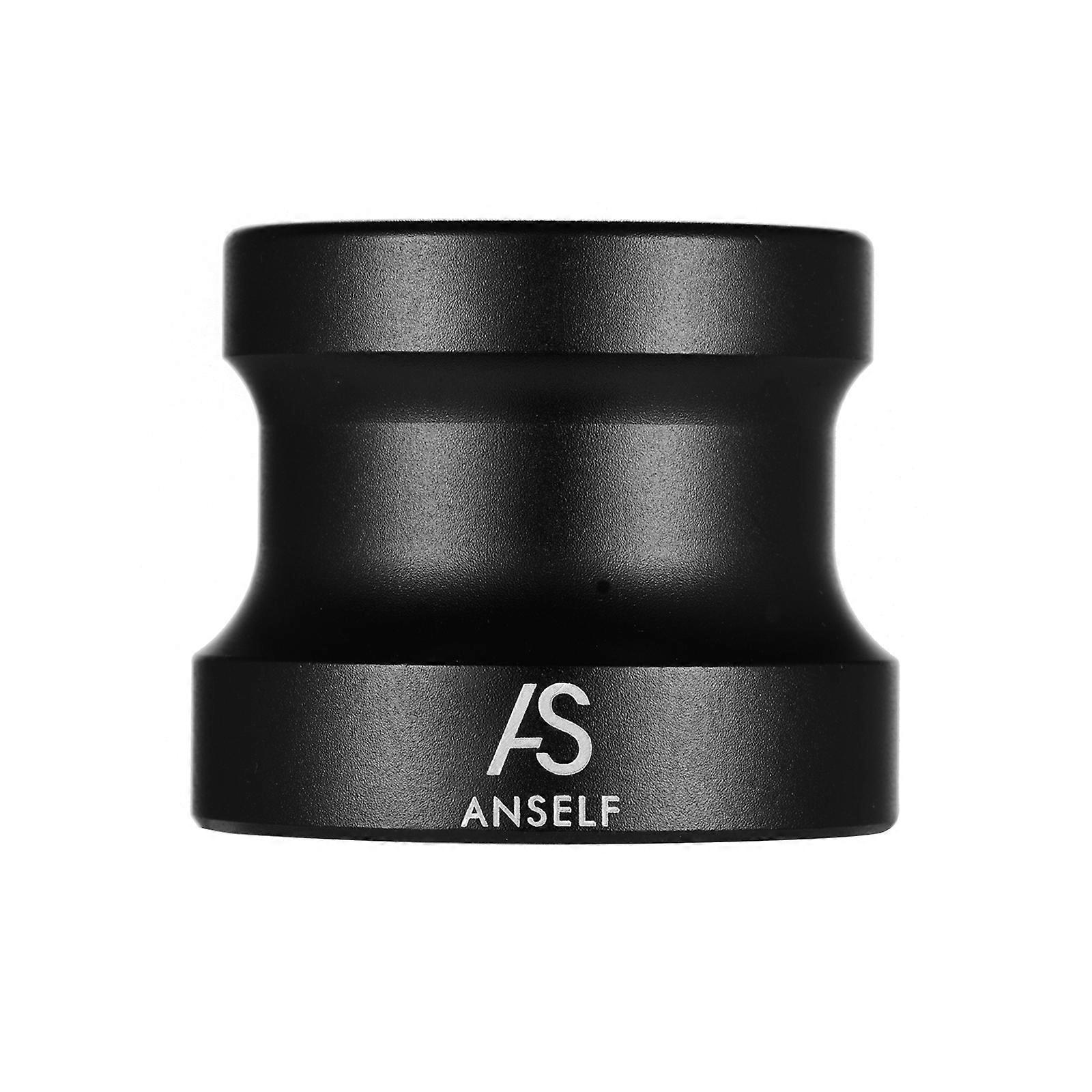 Anself Mens Shaving Razor Holder Stand Aluminum Mini Shaving Base Stand Shaving Tool