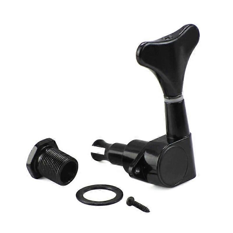 Electric Bass Tuning Pegs Bass Tuner for 4 String Electric Bass Right/Left Hand Knobs String Tuners for 4 String Electric Bass