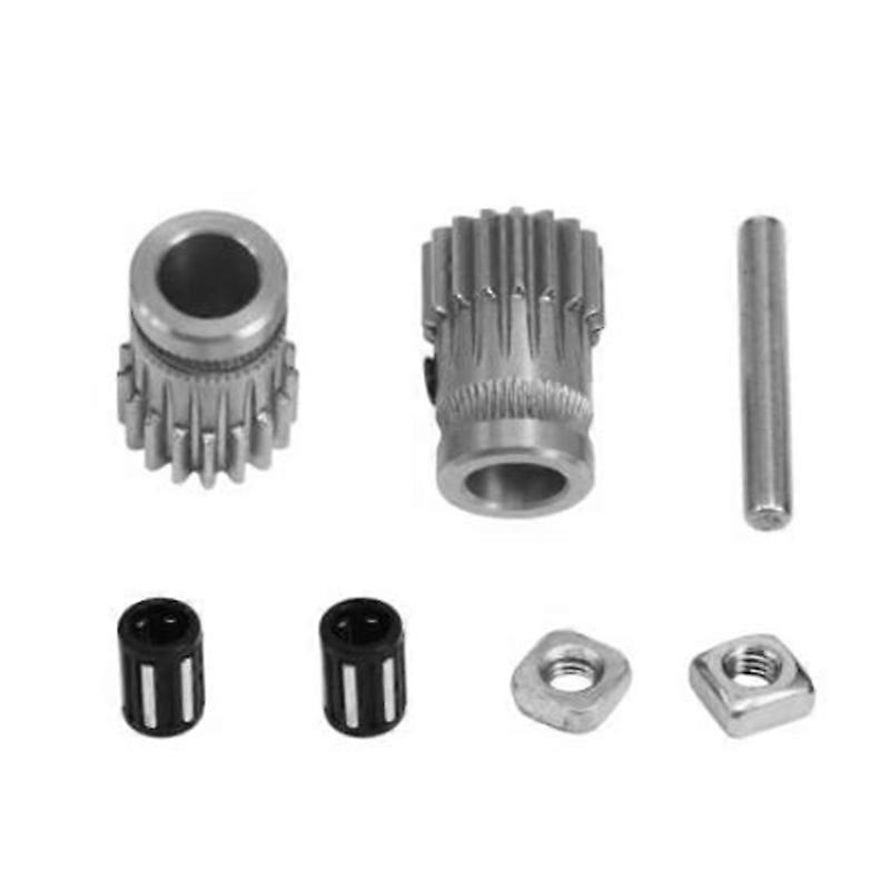 Imprimante 3D MK3 Drive Gear Extrudeuse Dual Gears Kit Drive Gears Extrusion Wheel pour mise à niveau Prusa I3 MK2 MK2S 3D Imprimante