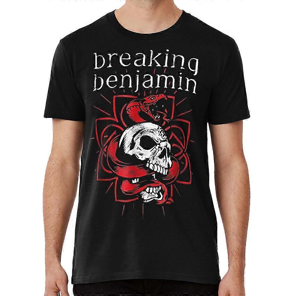Breaking benjamin nowa koszulka retro w stylu vintage