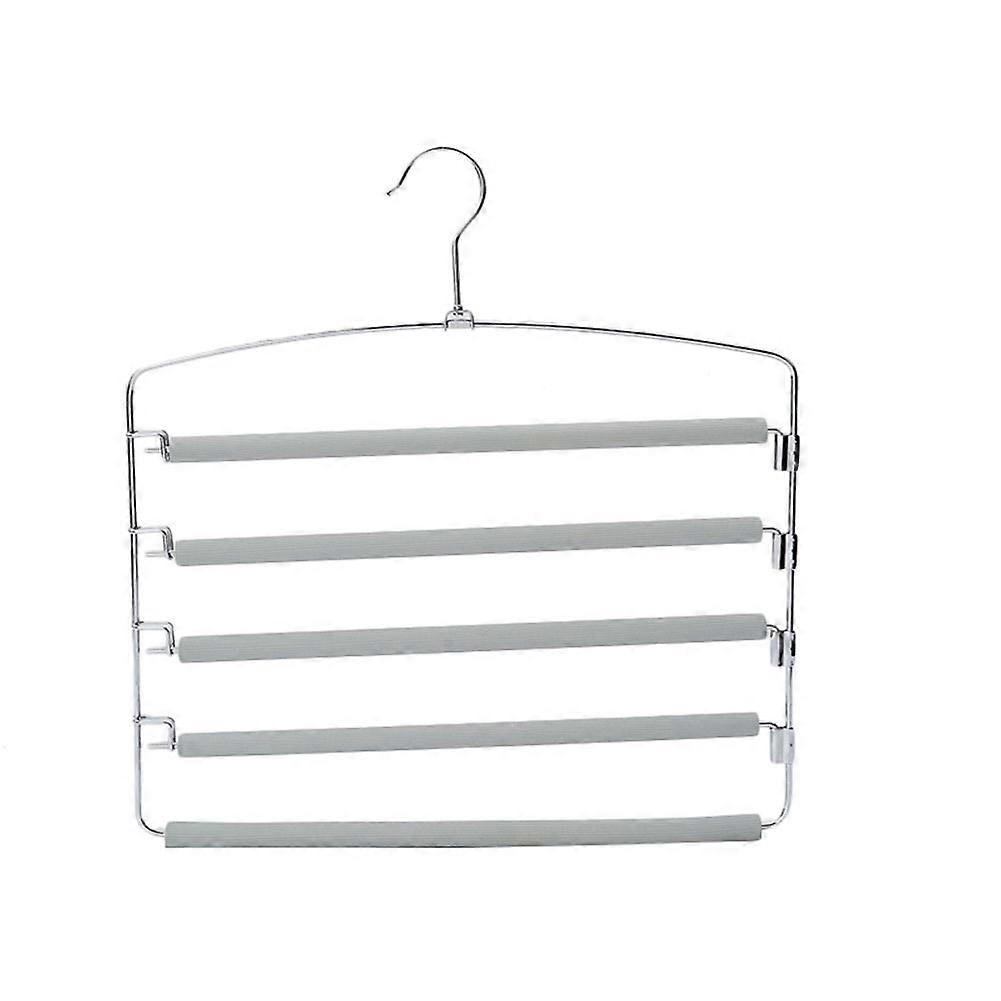 Multi-Layer Magic Pants Rack Simple Foam Five-Layer Pants Hanging Household Supply