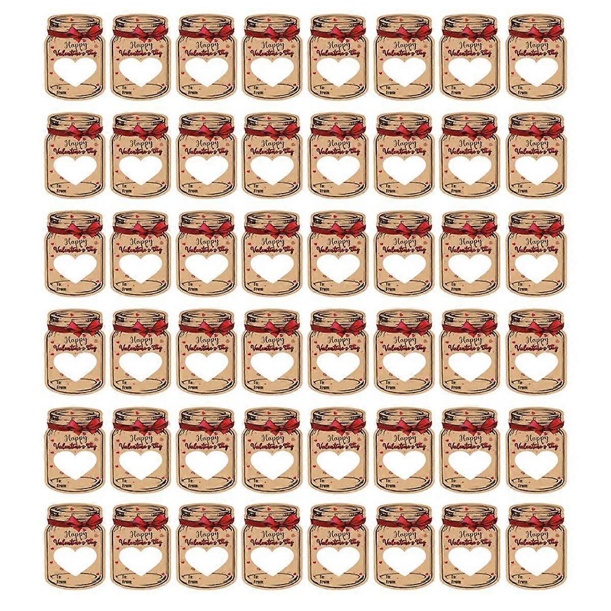 48Pcs Valentines Day Gift Cards for Kids Valentines Classroom Exchange Fun Pack