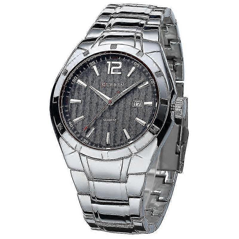 curren 8103 Waterproof Calendar Men Wrist Watch Full Steel Band