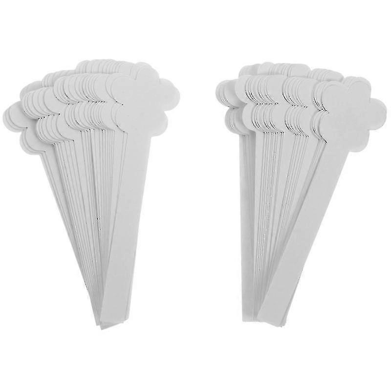 1 Set 50pcs Scent Test Paper Essential Oil Paper Aromatherapy Test Strip (white)