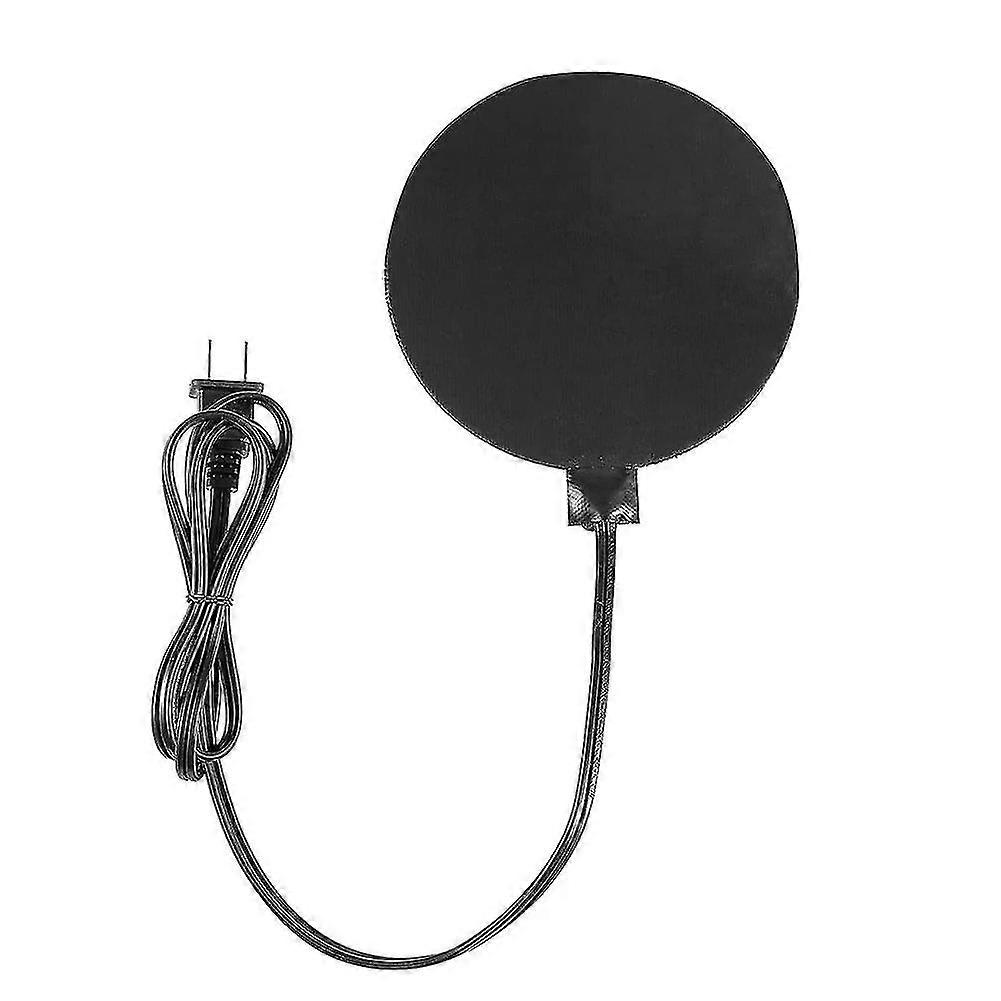 16.5cm Poultry Water Heater Chicken Water Heater Base 55w Deicer Heated Base Chicken Drinker Heated Pad Us Plug