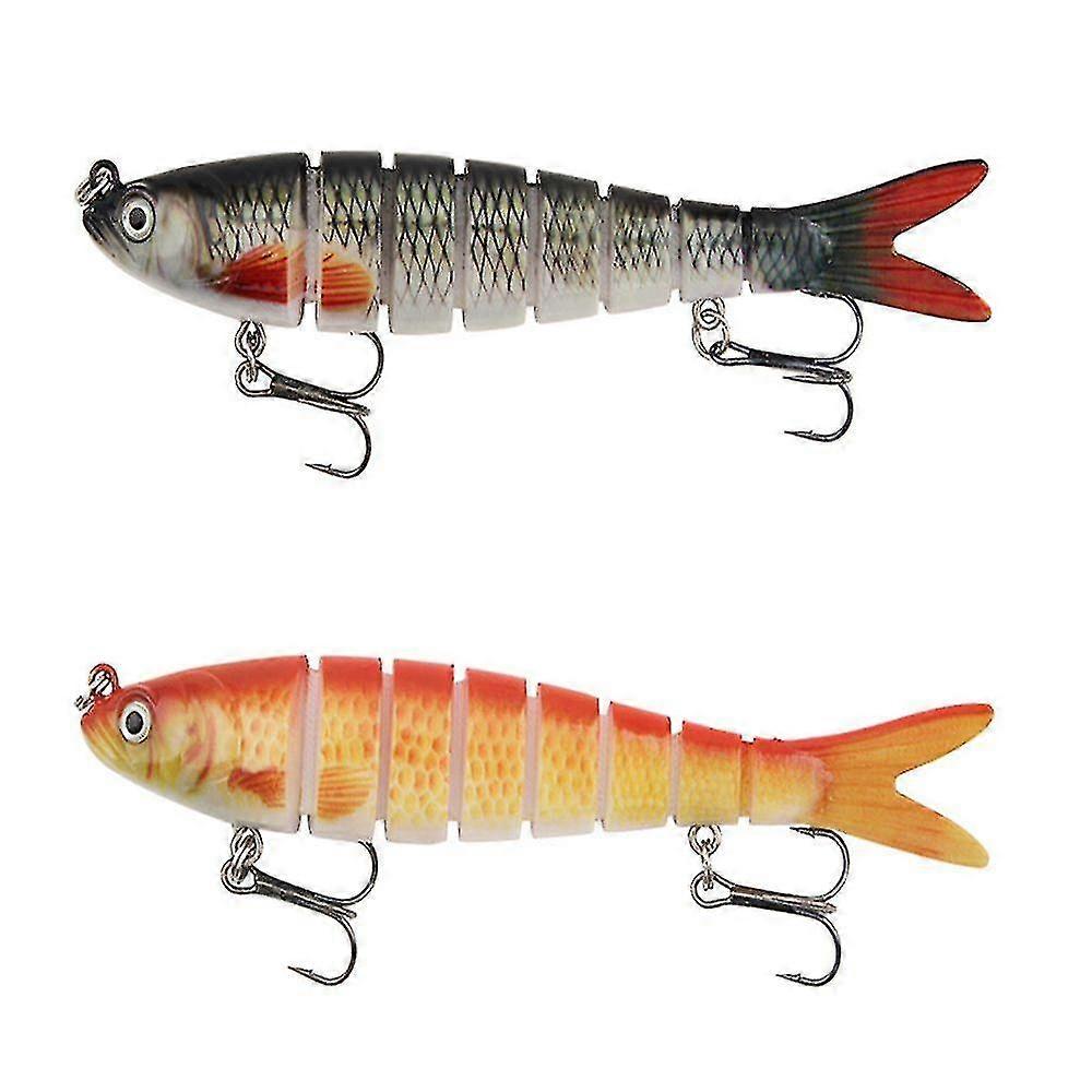 Durable Fishing Lures Bionic Salmon Lures Hard Baits Slow Sinking Lifelike