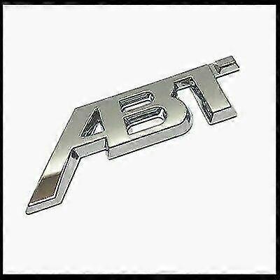 Chrome abt tuning sticker emblème de coffre arrière badge couvercle de coffre
