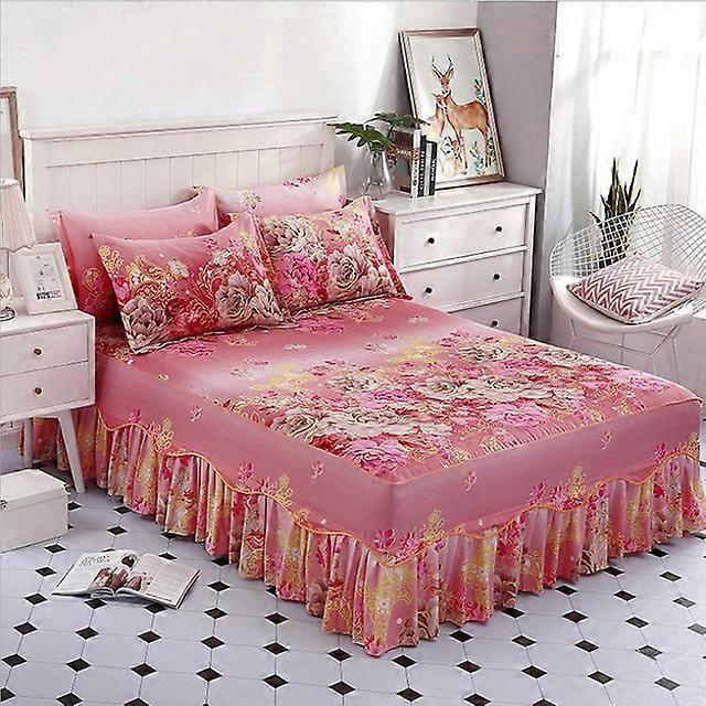 Thickened Sanding Bedspread  (1PCS Bedspread + 2PCS pillowcase)