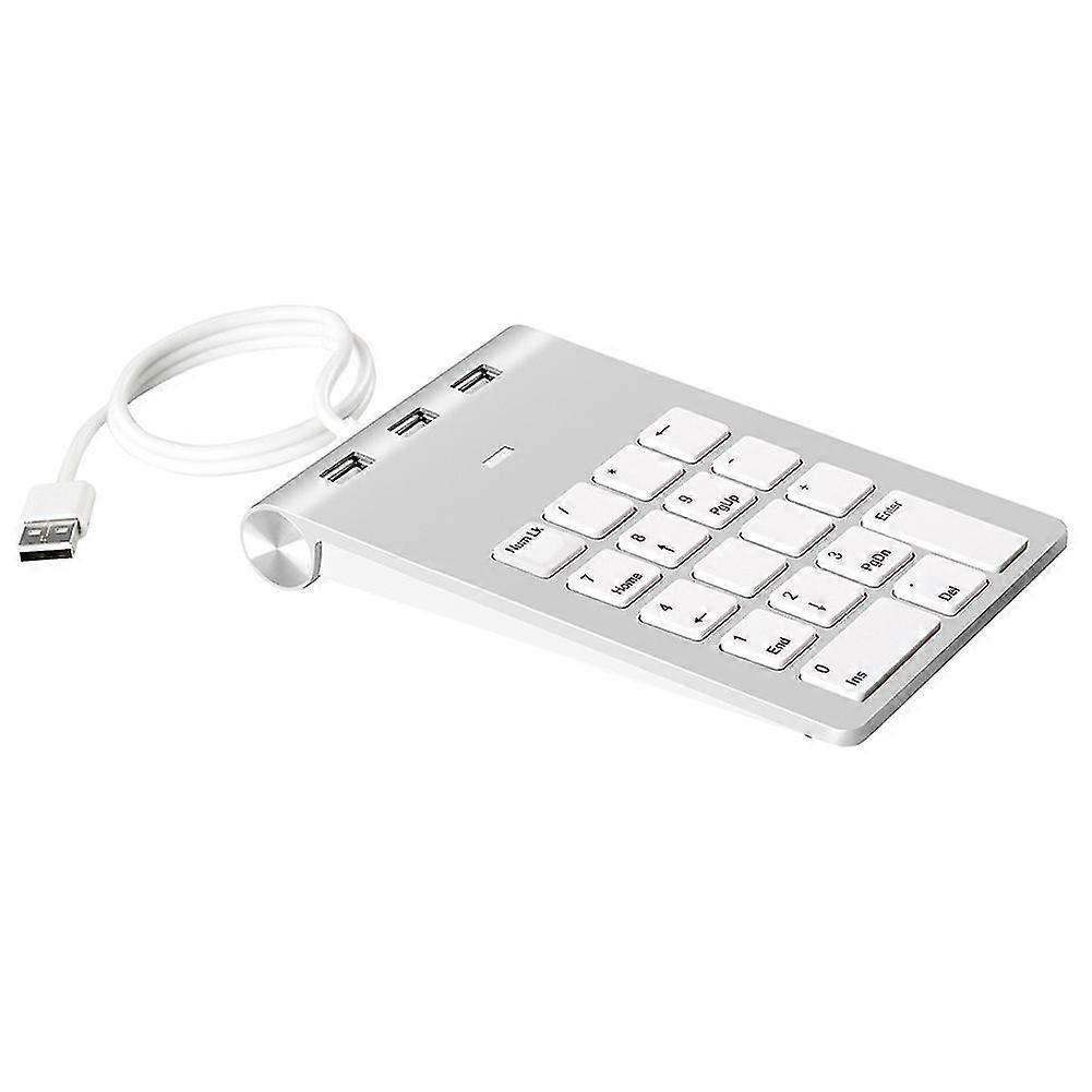 Mini Usb 2.0 Numeric Keypad 18 Keys Digital Keyboard Ultra Slim Number Pad For Computer Pc Laptop