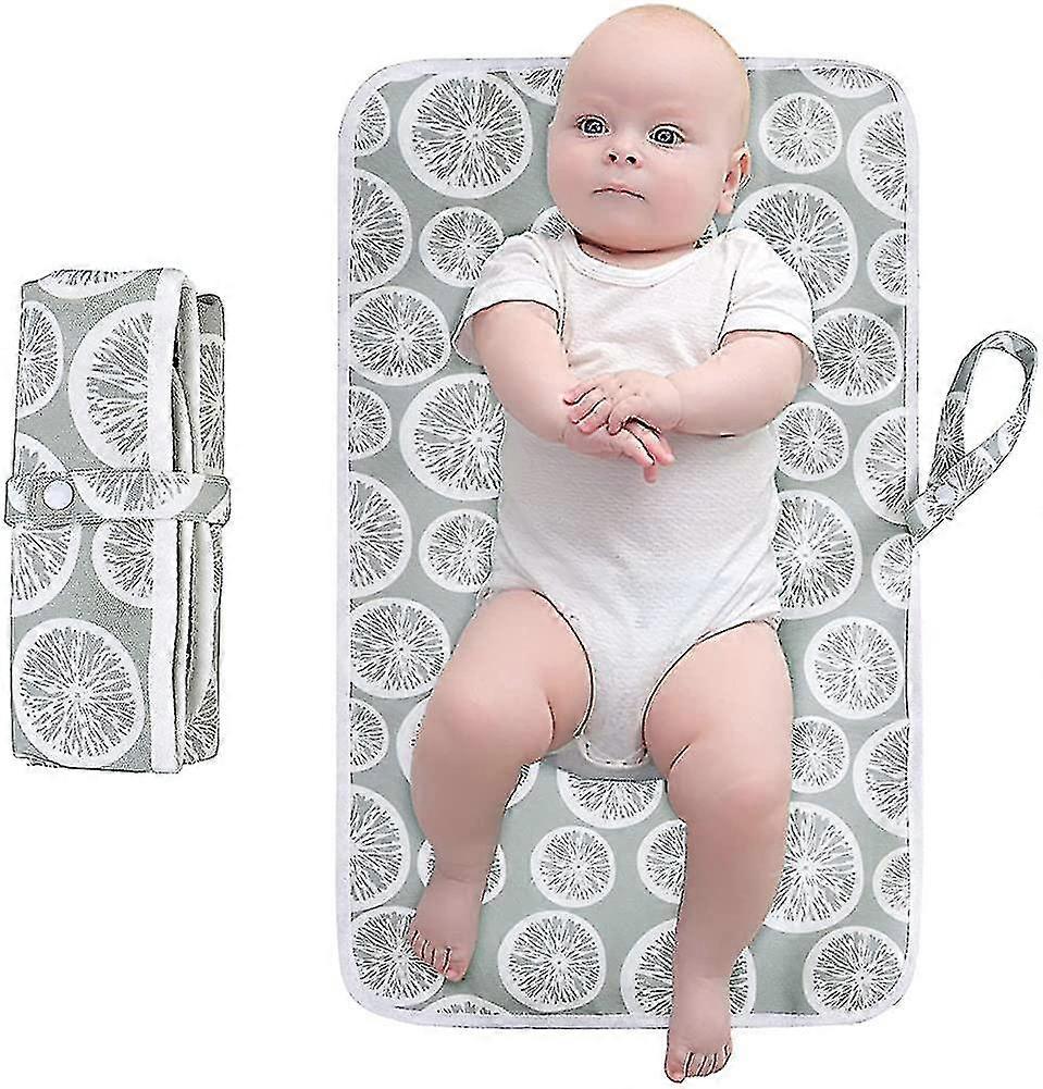 Portable Changing Mat For On The Go. Washable Diaper Bag For On The Go Portable
