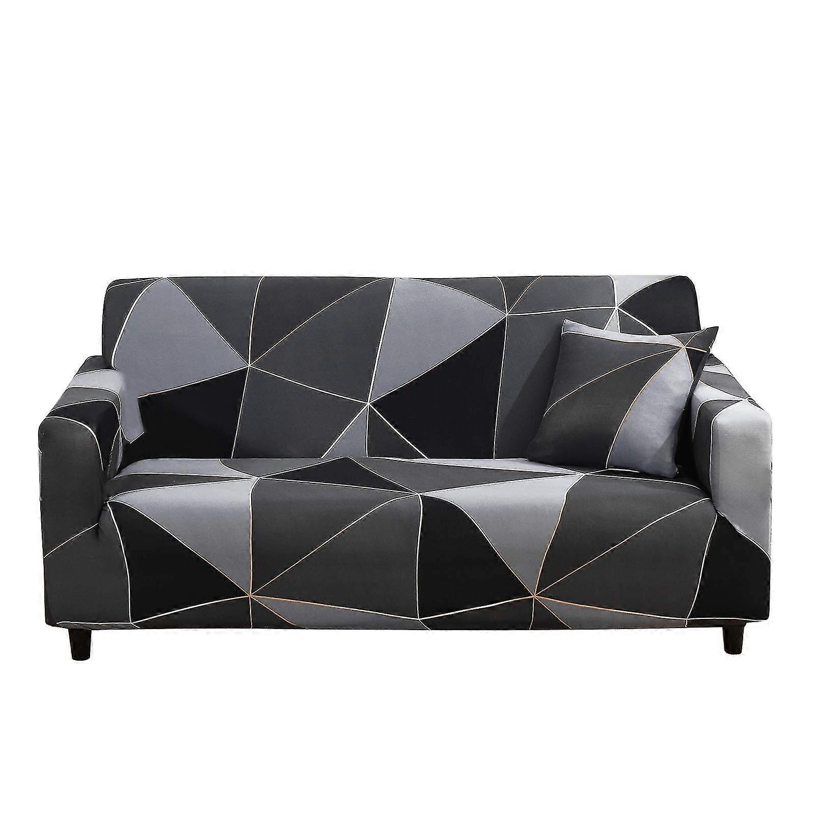 Sofföverdrag Elastisk stretchsoffa Sätesöverdrag 2-sits halkfritt sofföverdrag