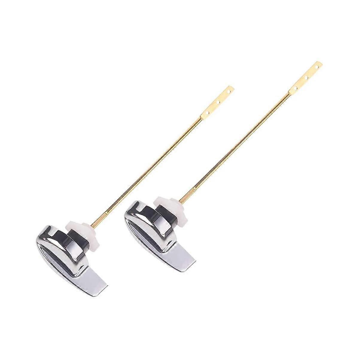 Toilet Tank Flush Lever Handle Universal Side Mount Toilet Handle Replacement Trip Lever Fits Most