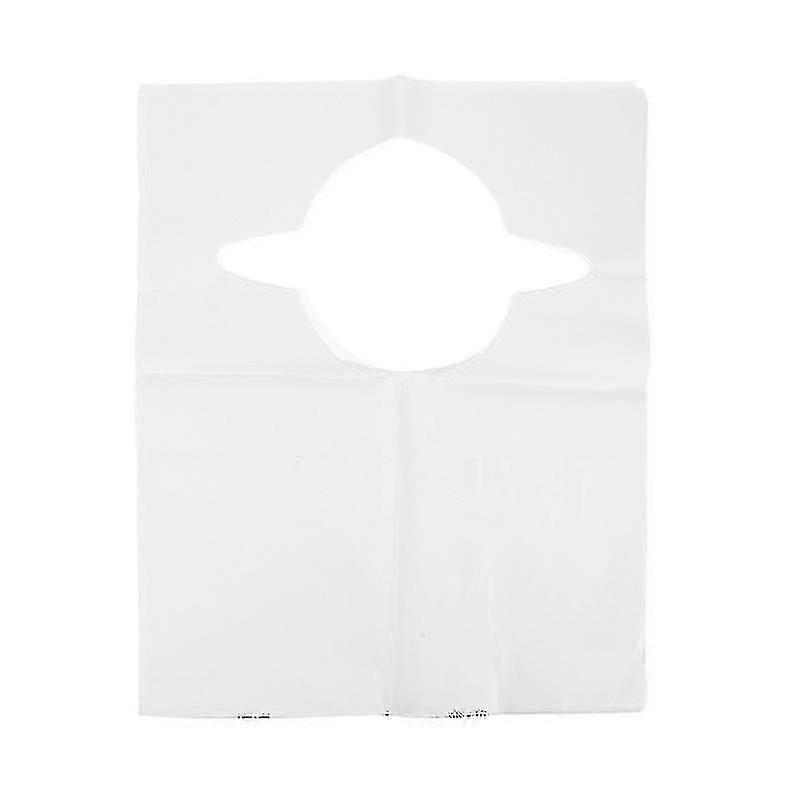 100pcs Einweg-ärmelloses Lätzchen