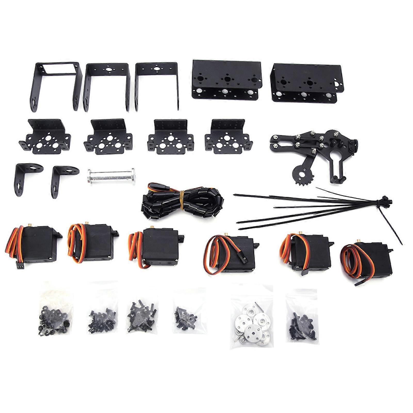 6DOF Robot Mechanical Arm Clamp Claw Kit DOF Manipulator Industrial Robot Parts