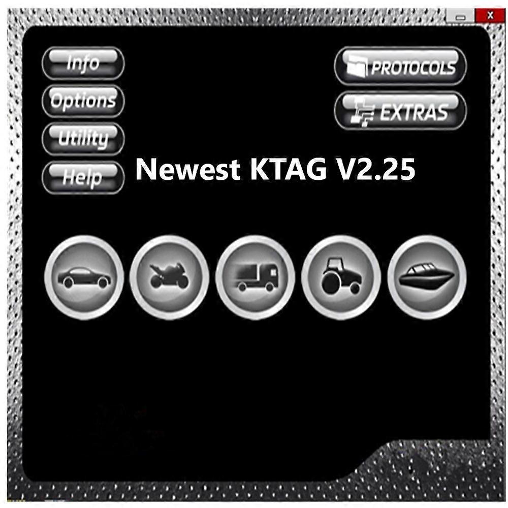 Newest KTAG V2.25 Software For KTAG V7.020 Ktag V2.25 Online Version Master ECU Chip Tuning Tool