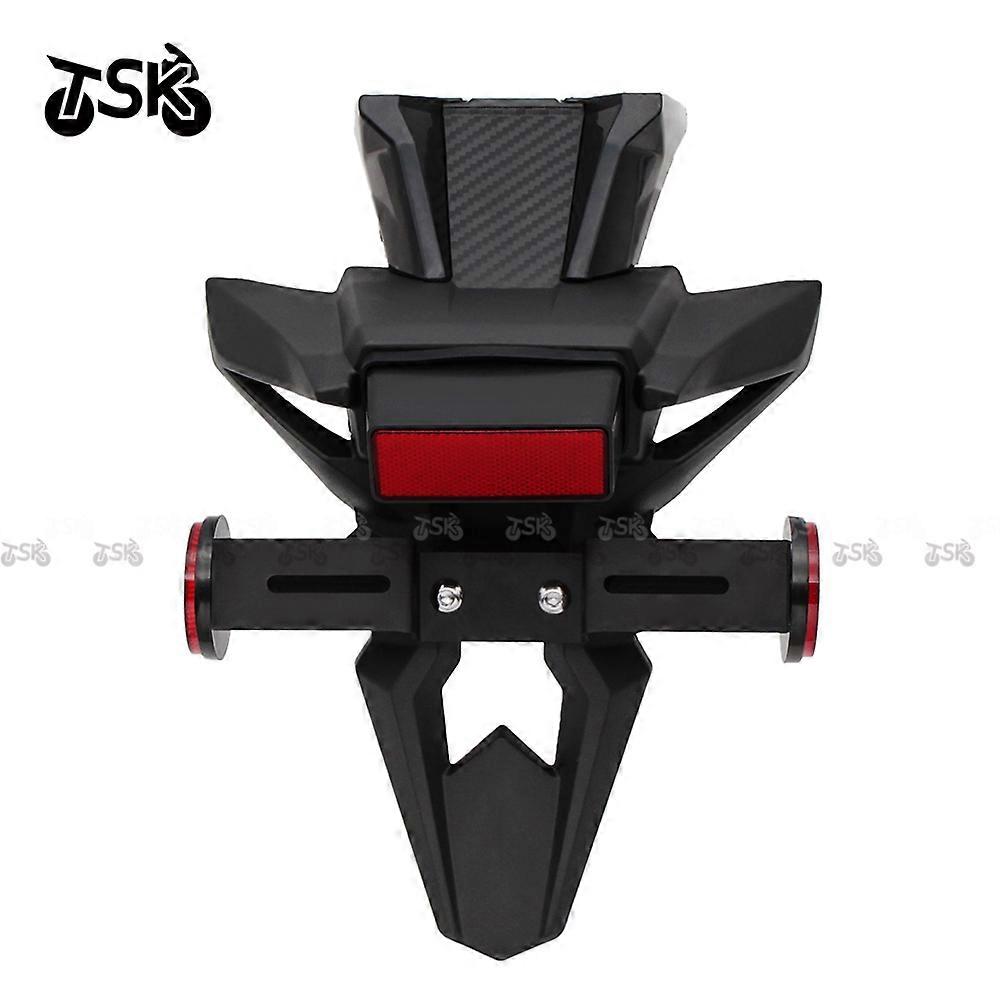 دراجة نارية دراجة نارية خلفية الحاجز غطاء واقي الطين لوحة تسجيل لوحة تسجيل قوس الضوء الخلفي لسوزوكي GSX R 600 750 2008 2009 2010 K8