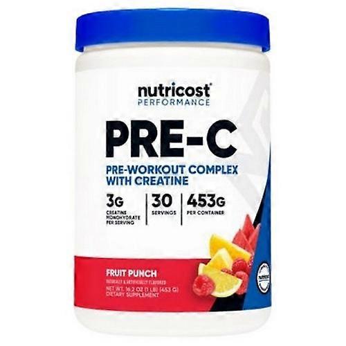 Nutricost Pre With Creatine Fruit Punch ,30 Serving