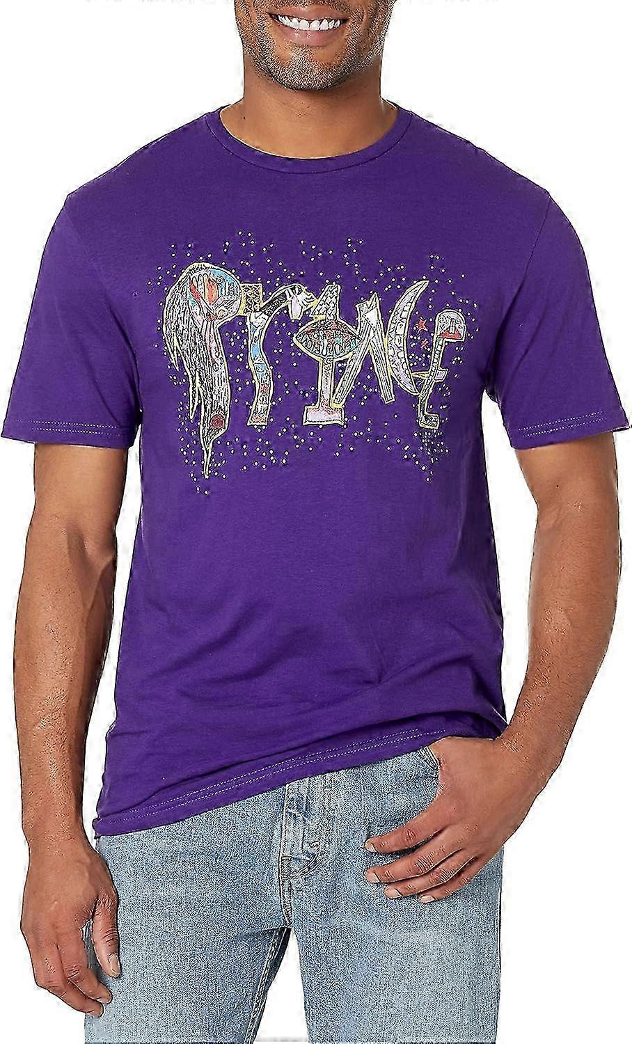 Camiseta Roxa Oficial 1999 Material da moda retrô