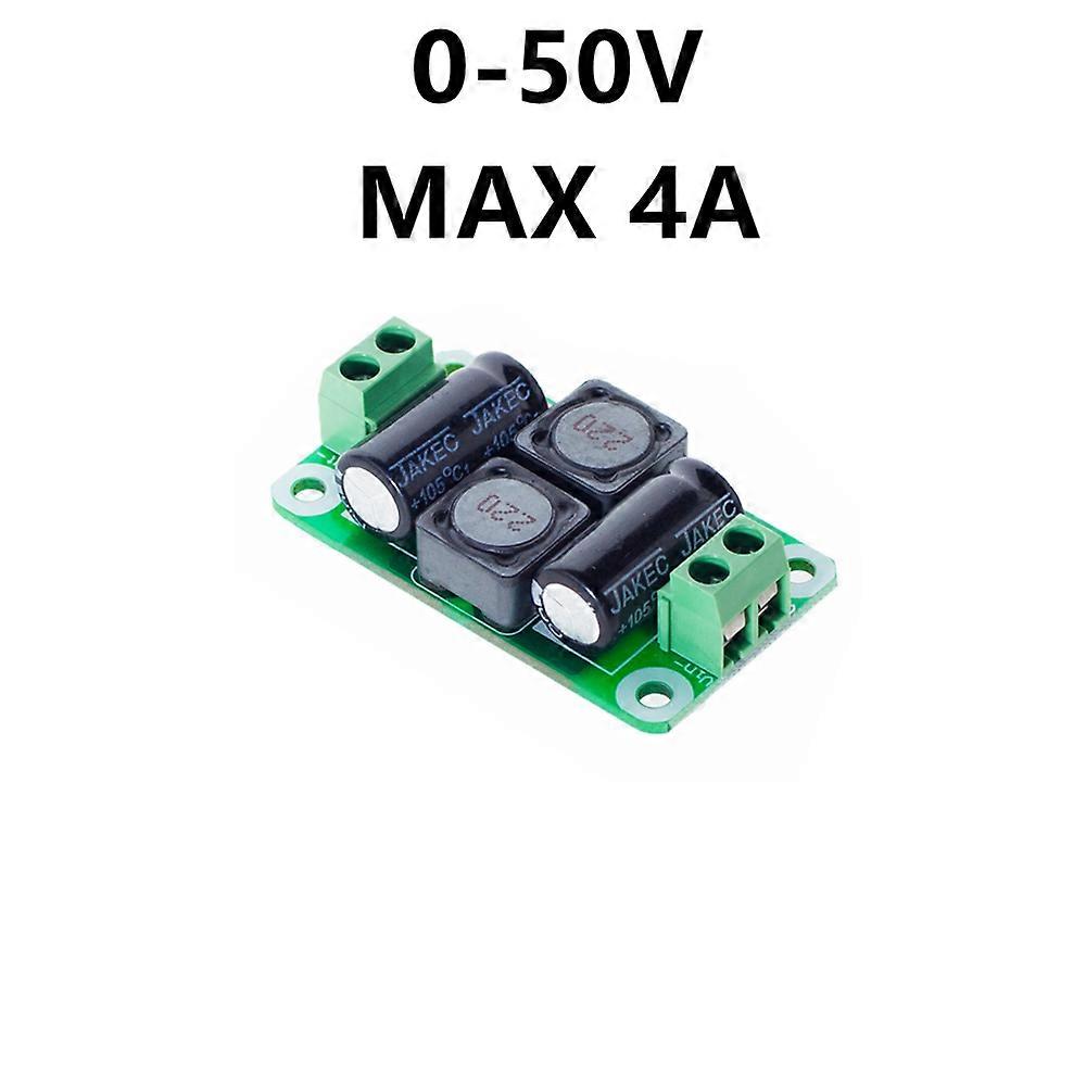 DC Power Filter Board 0-50V 2A/3A/4A Class D Power Amplifier Module Interference Suppression Board EMI Suppression Board