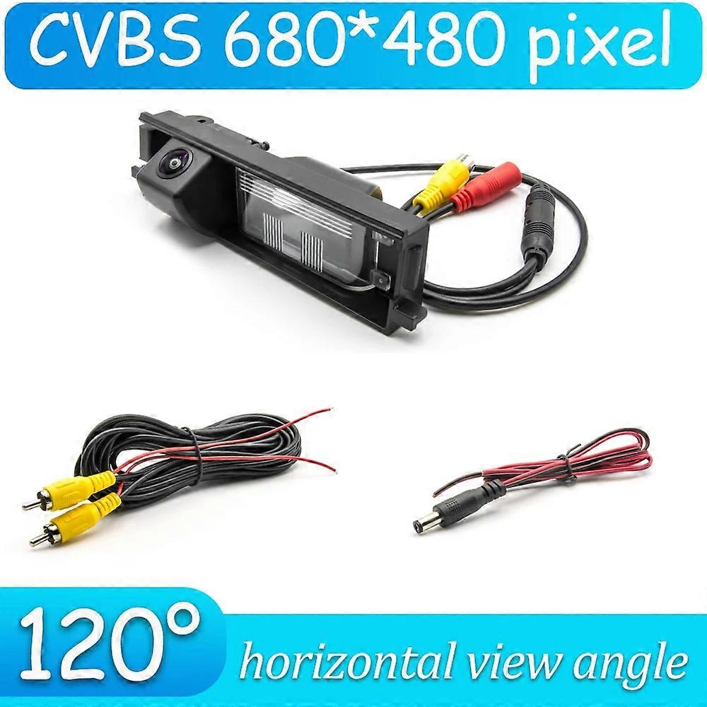 CCD HD AHD Fisheye Rear View Camera For Toyota Aygo AB40/For Citroen C1/Peugeot 108 2014-Present Car Backup Reverse Monitor