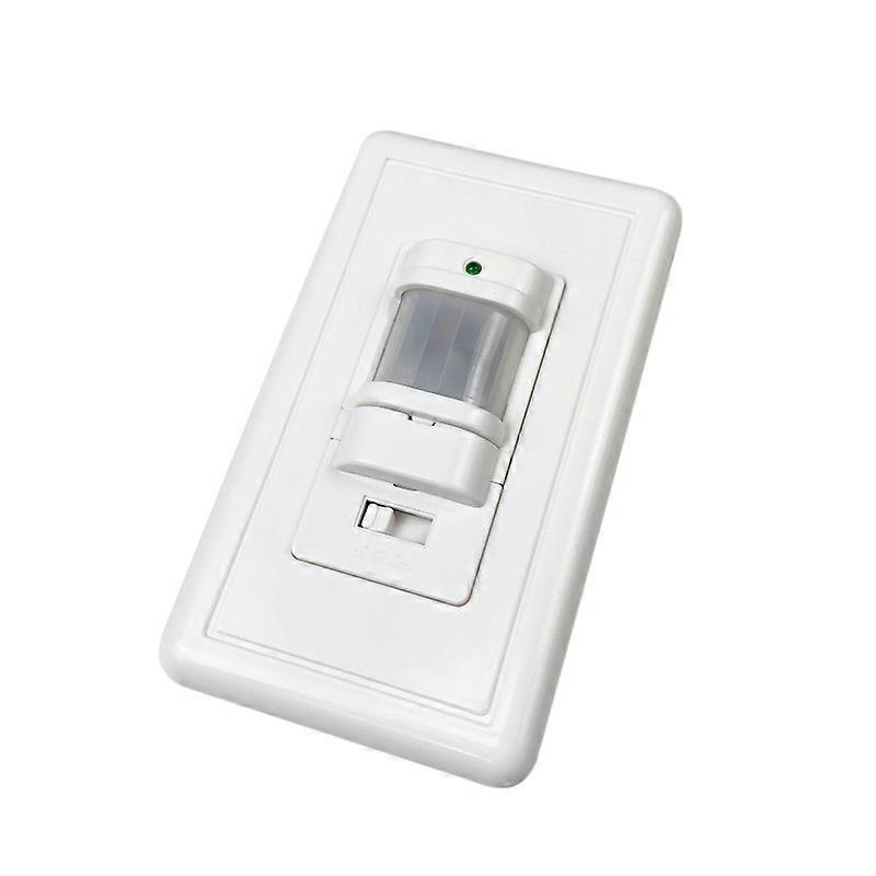 White Flush-Mounted Motion Detector Relay