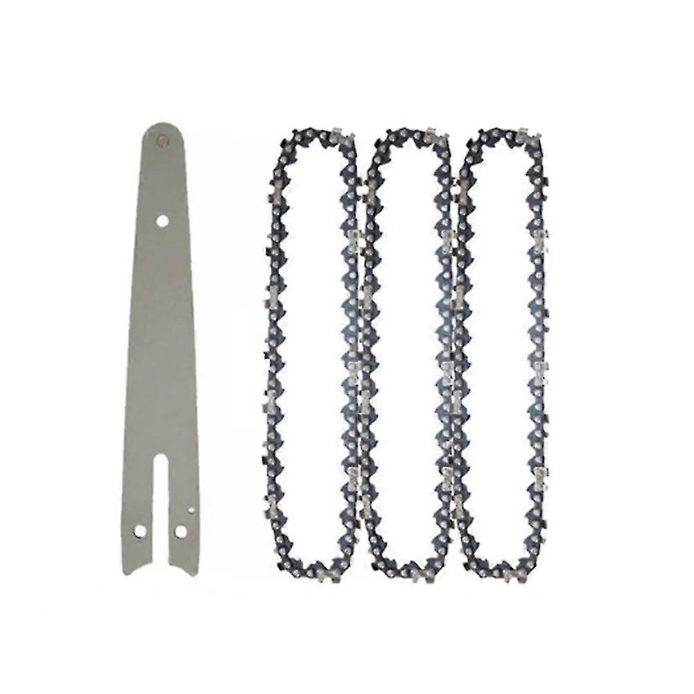 14 Chainsaw Chain Guide 6 Inch Portable Electric Saw Mini Chainsaw Logging Blade Pruning Chain Saw