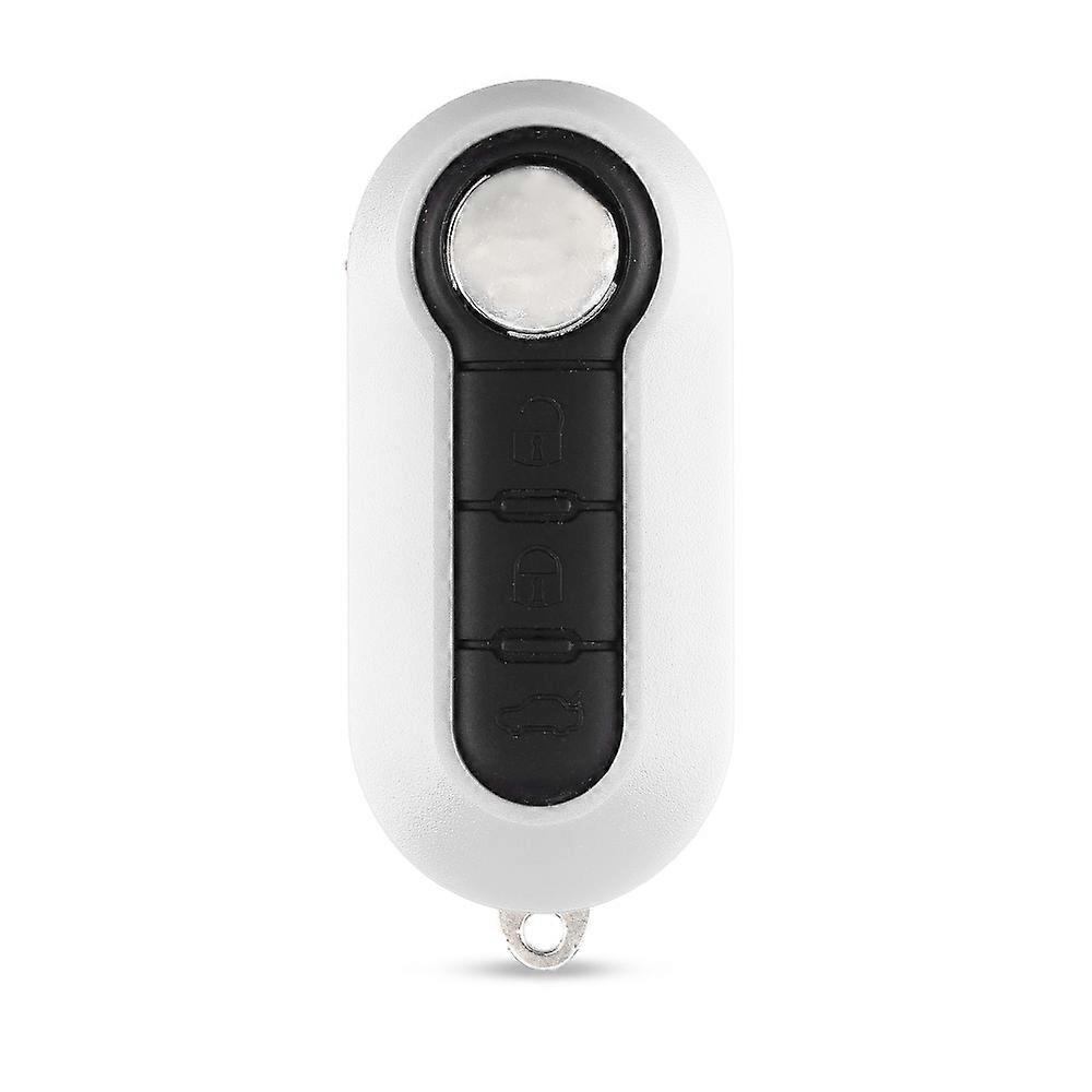 For Fiat 500 Panda Punto Bravo Auto Uncut Blade 3 Buttons Remote Car Key Shell Case