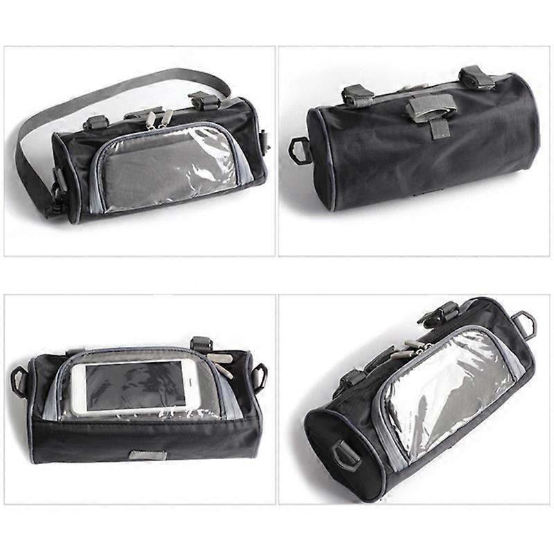 Motorcycle Front Handlebar Waterproof Mobile phone Touch Screen Storage Bag