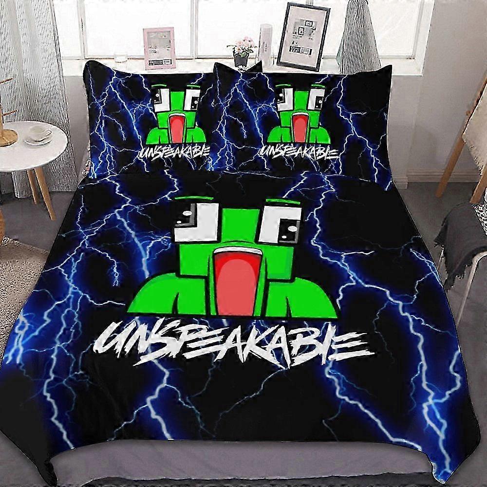 V21 lakanat Speable3-osainen vuodevaatteet Wa ja mukava pehmeä pussilakana Vuodesetti (1 pussilakana ja 2 tyynyliinaa) Lakanat ccv21