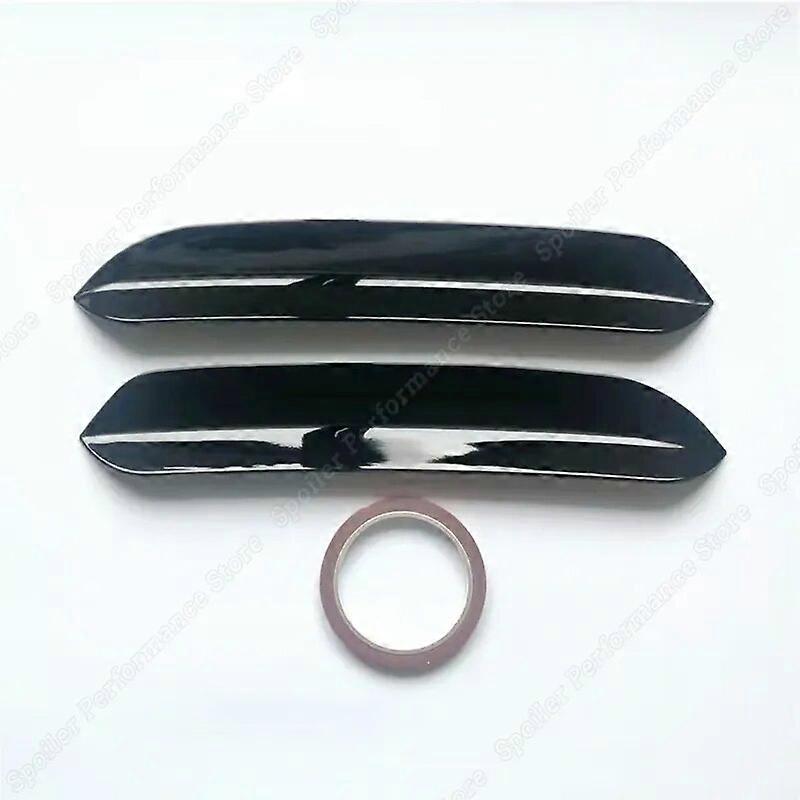 For Oettinger Roof Spoiler Extentions Flaps Rear Wing Winglets Fit Golf 6 Basic 2009-2013 Custom Body Kit Gloss Black Tuning NewMotorcycle Neck Braces