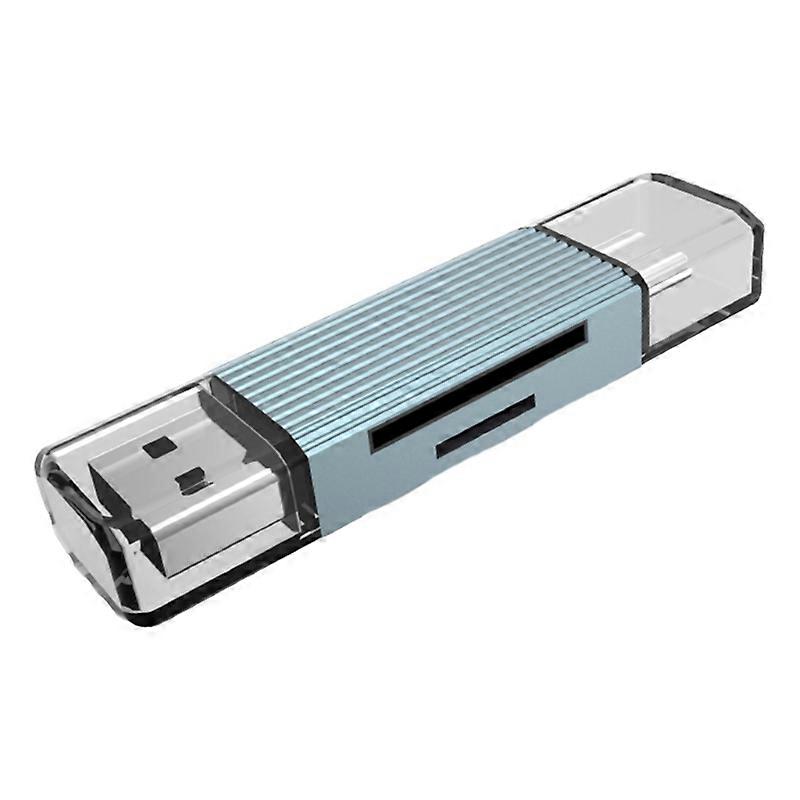 Versatile USB and Type C Memory Card Reader for All Devices Plug and Use