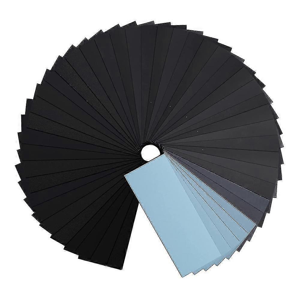 90st Sandpapper Vått Torrt Sandpapper Högkorn 400-5000 Sandpapper