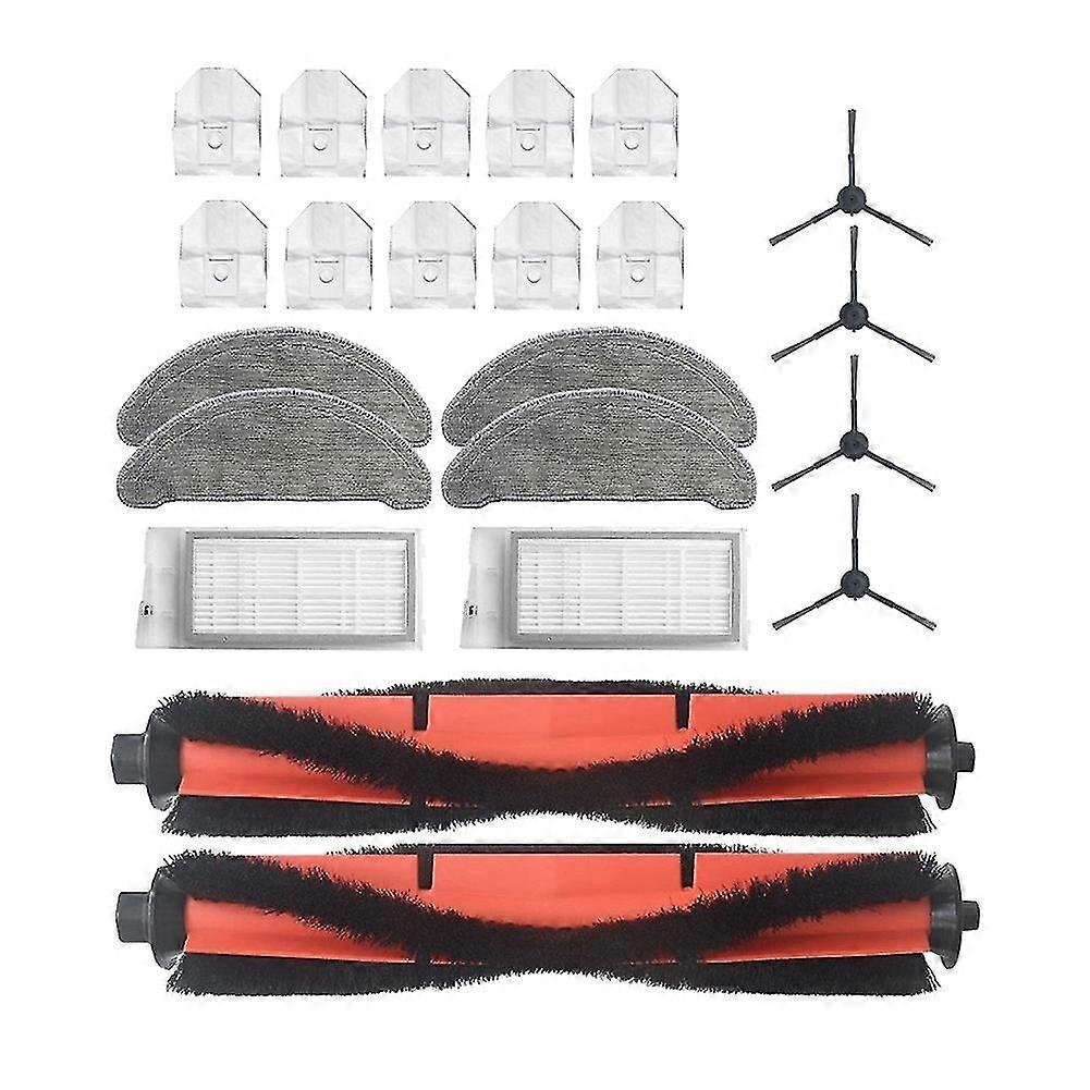Roller Brush Side Brushes Hepa Filters Compatible For Roidmi Eve Plus