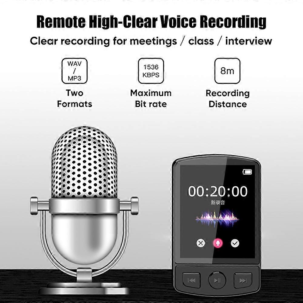 MP3-07 Clip Function MP3/MP4 with Recording 32G