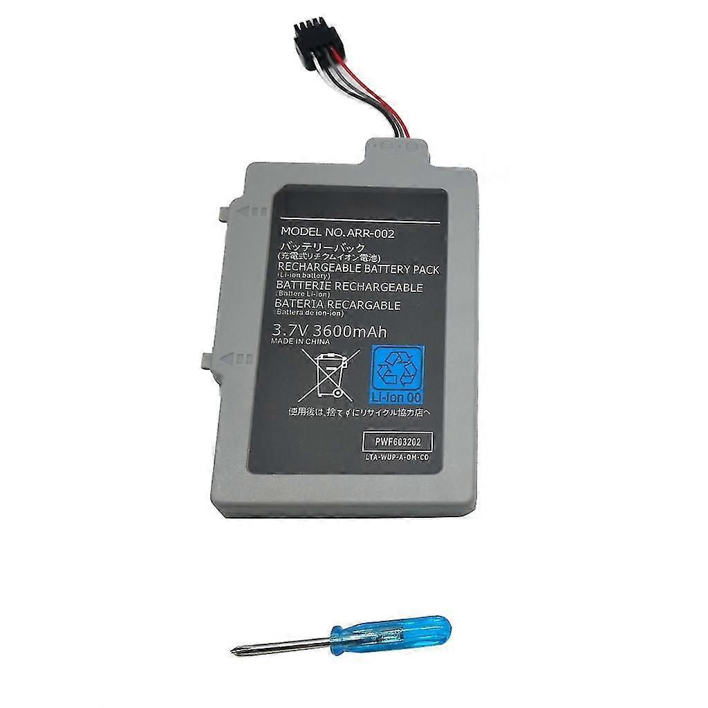 Replacement Built-in Handle Battery With Screwdriver 3.7v 3600mah For Wup