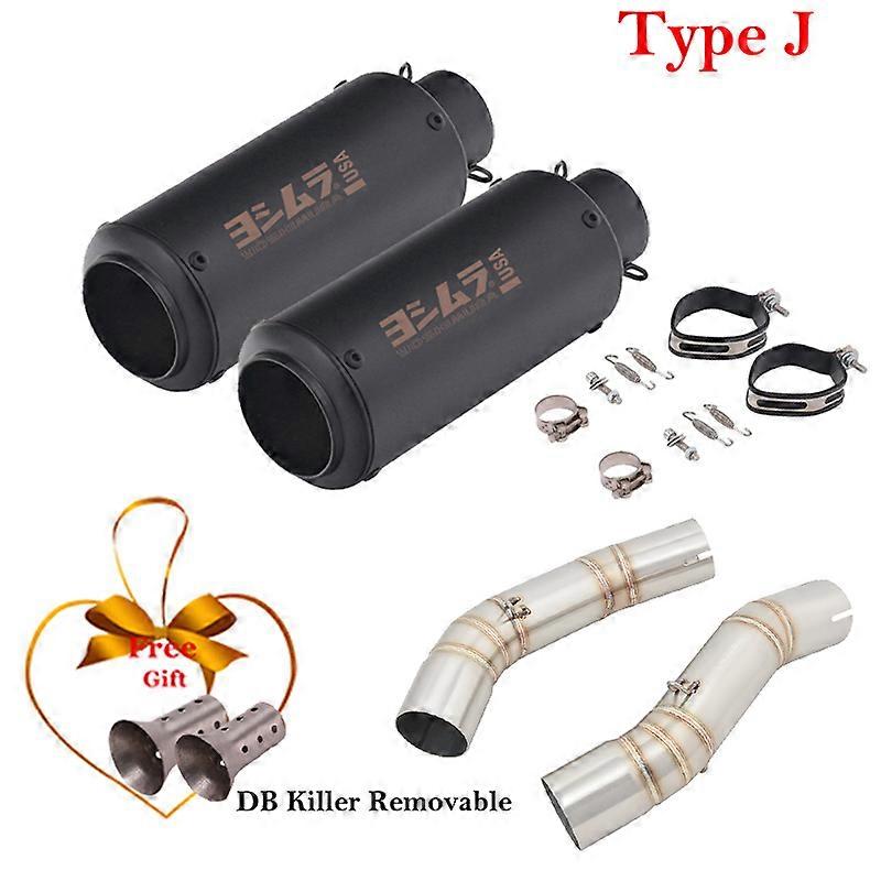DB Killer-sistema de Escape para motocicleta, silenciador modificado para Yamaha YZF R1 MT-10 R1M 2004 2005 2006