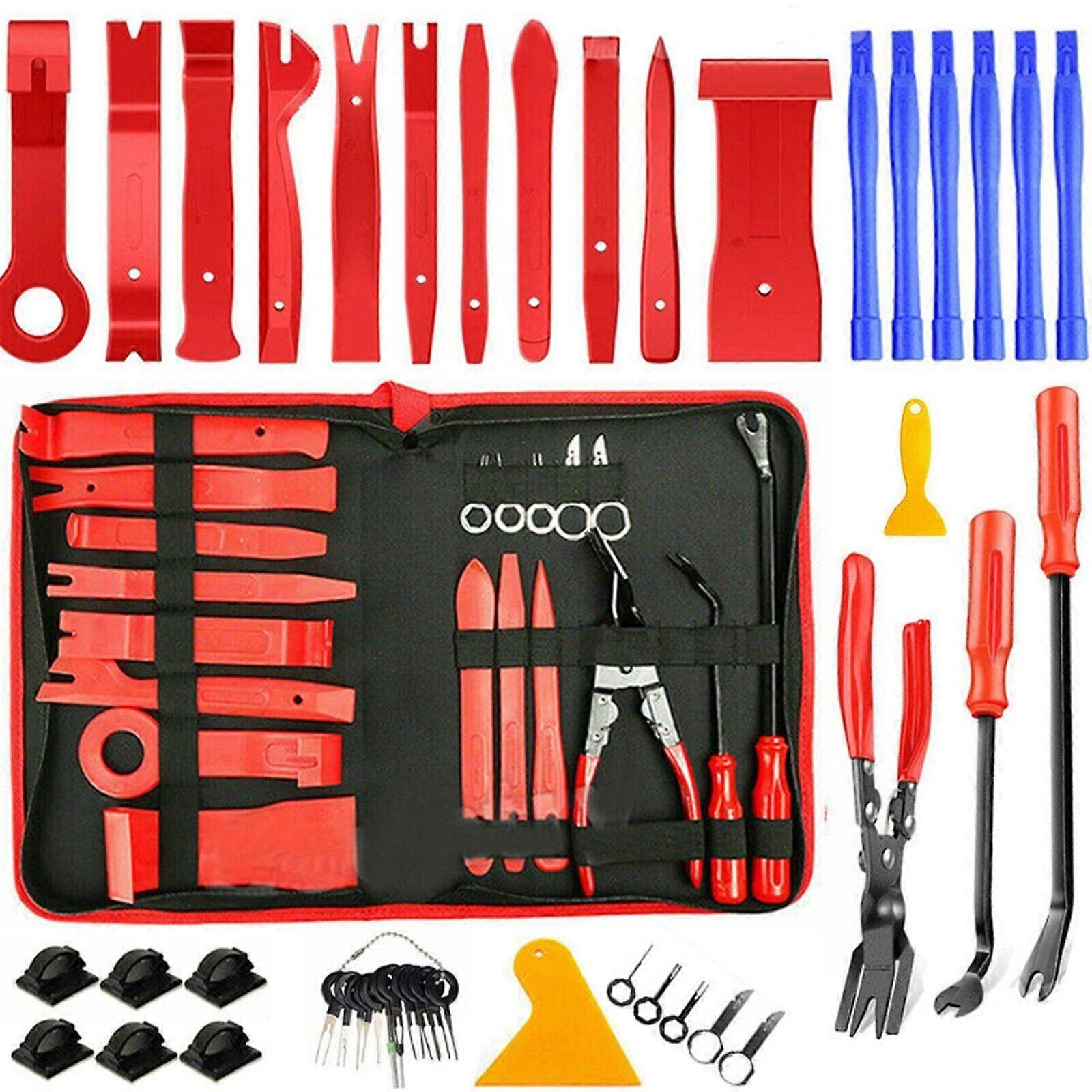 45st verktygssats dörrklämma panel trim instrumentbräda borttagning verktygssats automatisk bilöppning reparation verktygssats bil verktygssats bil verktygssats