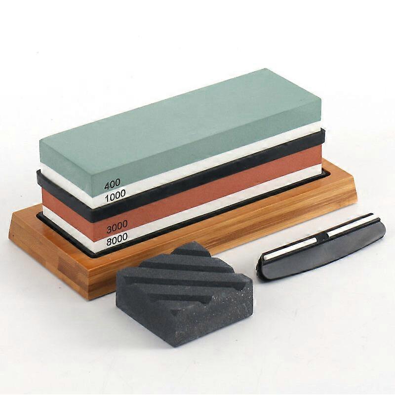 Premium Whetstone Sharpening Stone Set - Ideal Sharpener Grit