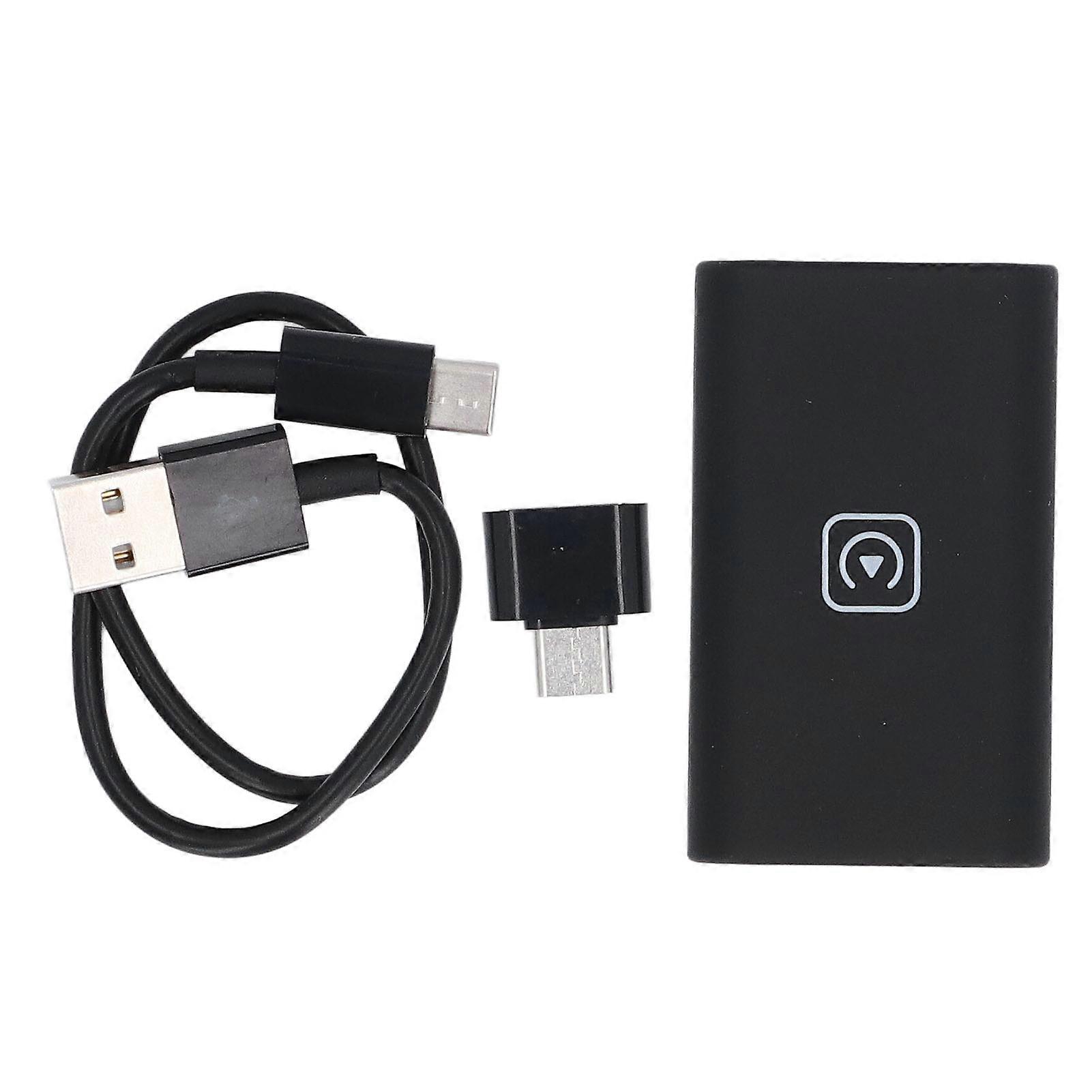 Car Wireless Adapter 4 in 1 Bluetooth Car Adapter Convert Wired for Carplay to Wireless for CarPlay for Android Auto