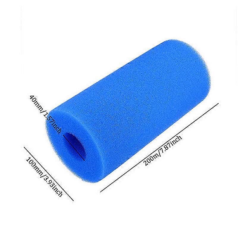Pool Filter Sponge Column PU Sponge Reusable Convenient filtering pool tools pool supplies Foam filter can be washed 2 months