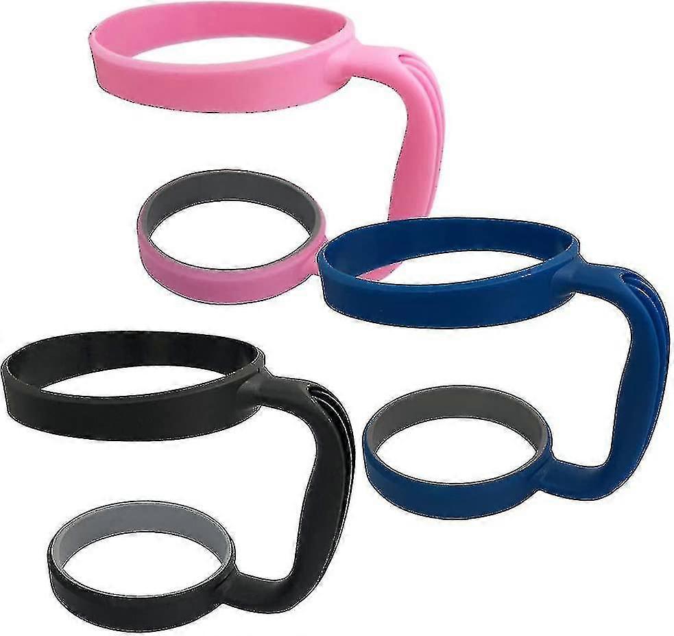 3 pack of 30 ounce drum handles, mug handles, or cup holders to be replaced in black, pink, or blue