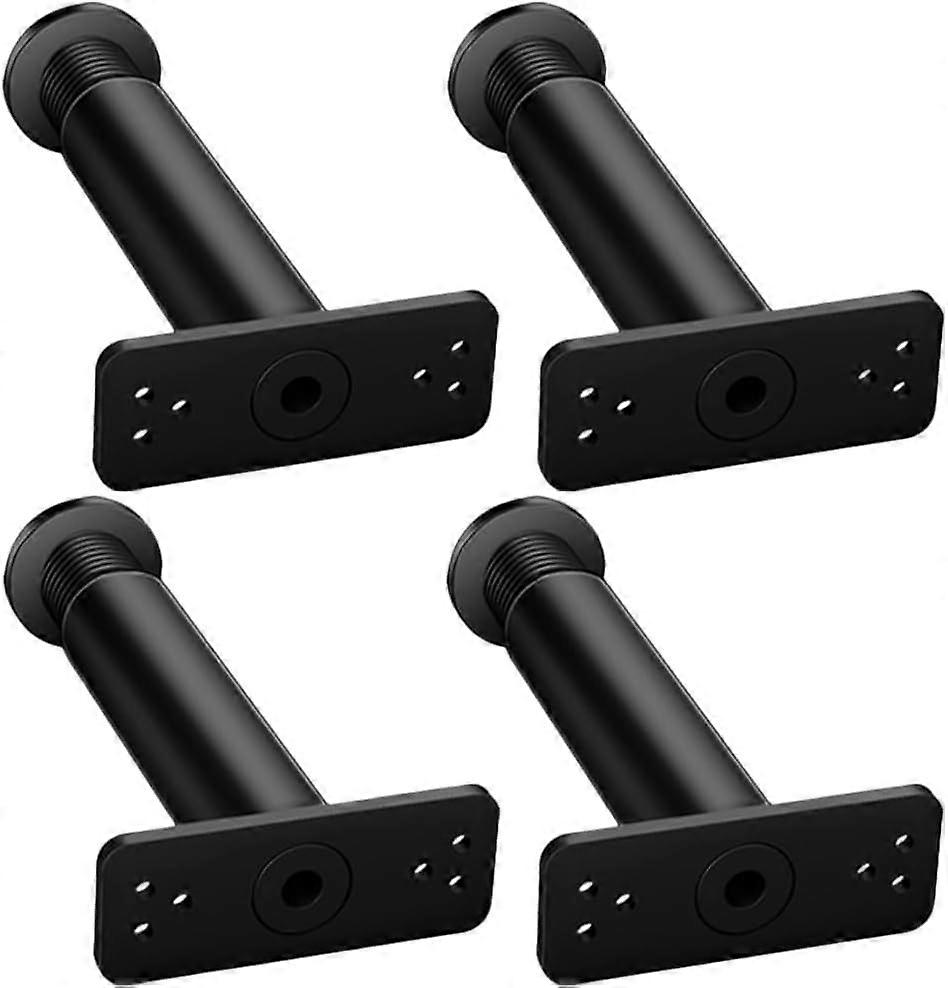 4pcs Bed Support Frame Adjustable Stand Adjustable Metal Bed Frame Sofa Support Adjustable Bed Support Bed Risers Adjustable Bed Frame Legs Bed Legs B