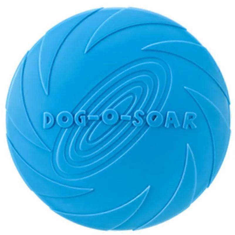 1 Pc Interactive Dog Chew Toys Resistance Bite Soft Rubber Puppy Pet Toy for Dogs Pet Training Products Dog Flying Discs