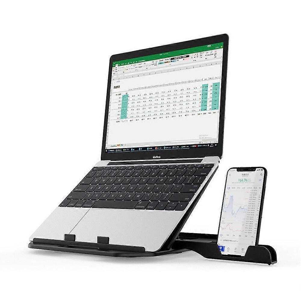 Laptop Stand Notebook Bracket Cooling Pad 360 Rotatable Chassis Lifting Bracke