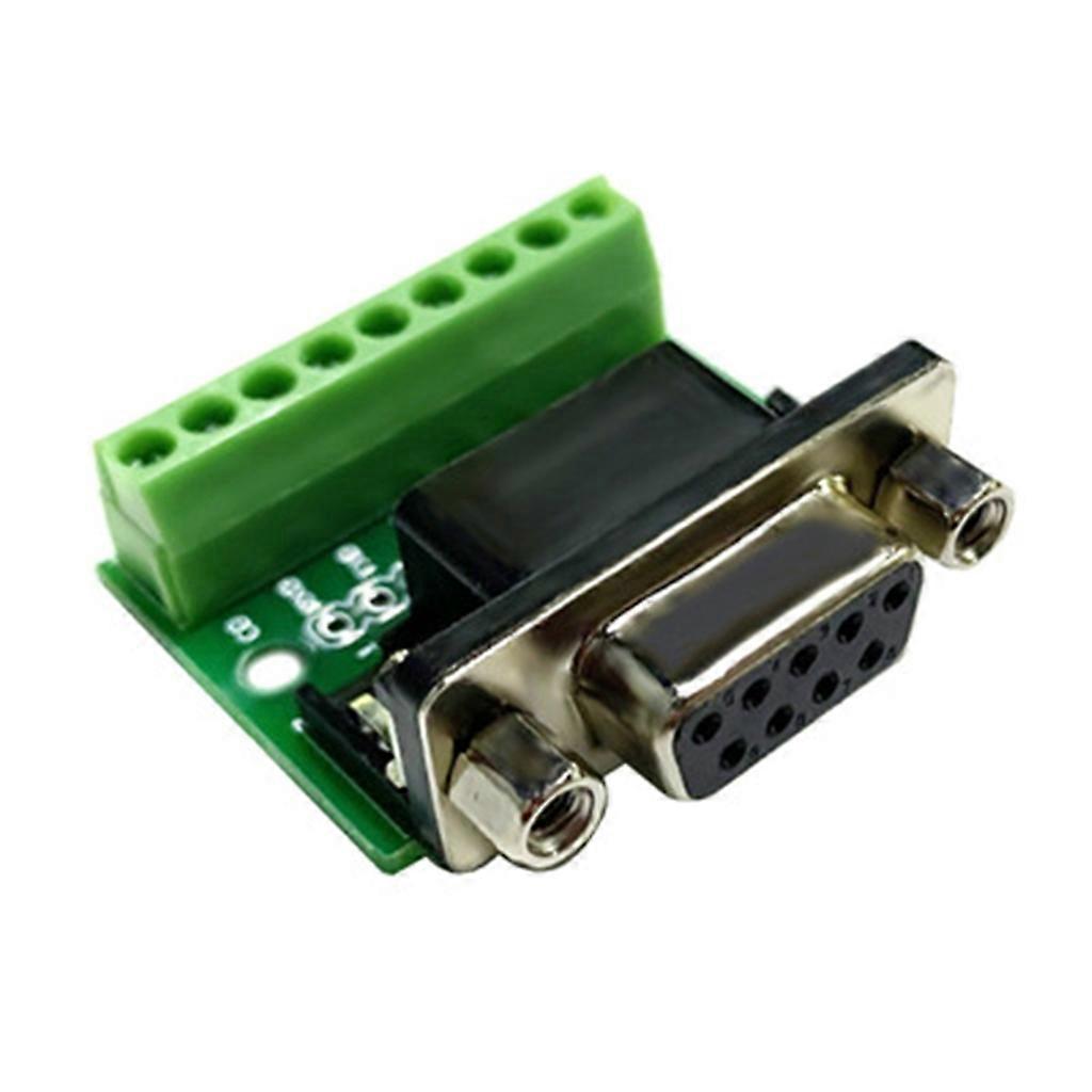 Db9 Male/Female Connector Adapter Smooth Communication Conversion Board