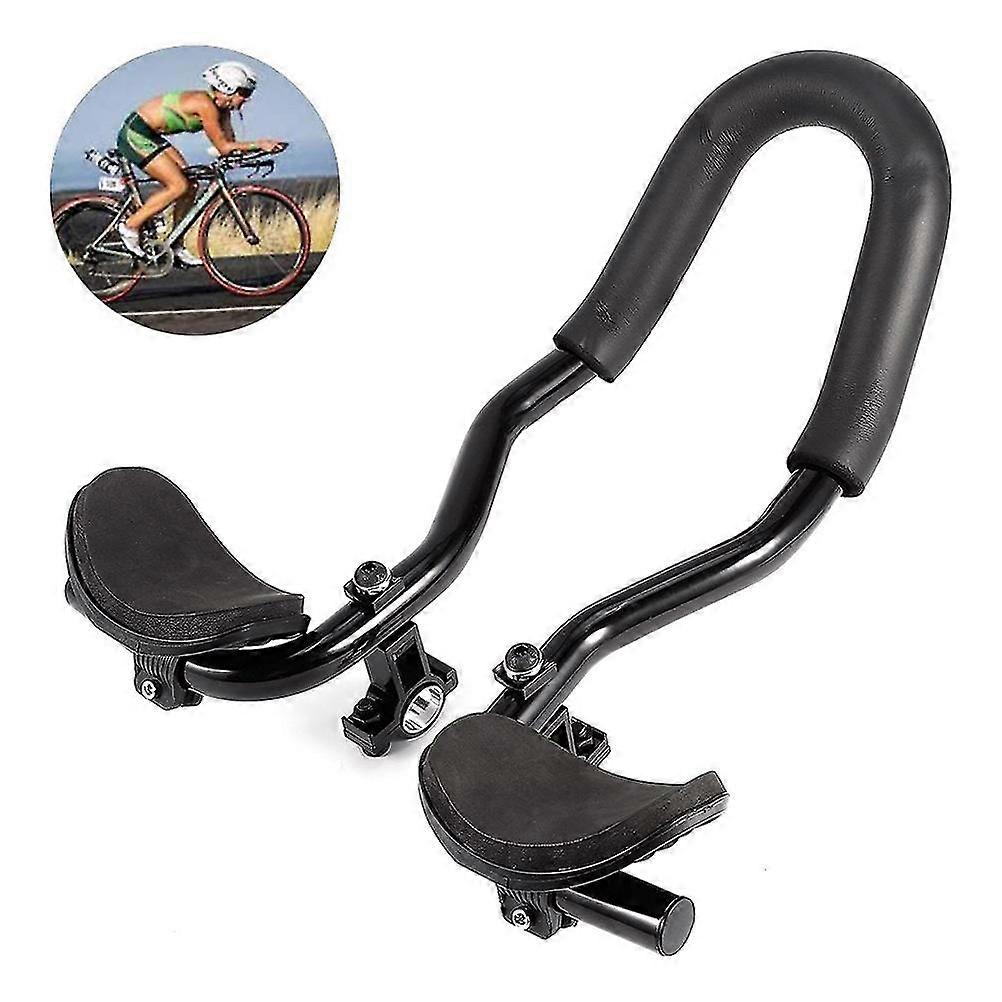Adjustable Triathlon Handlebar Bike Aero Bar with Multi Position Armrest