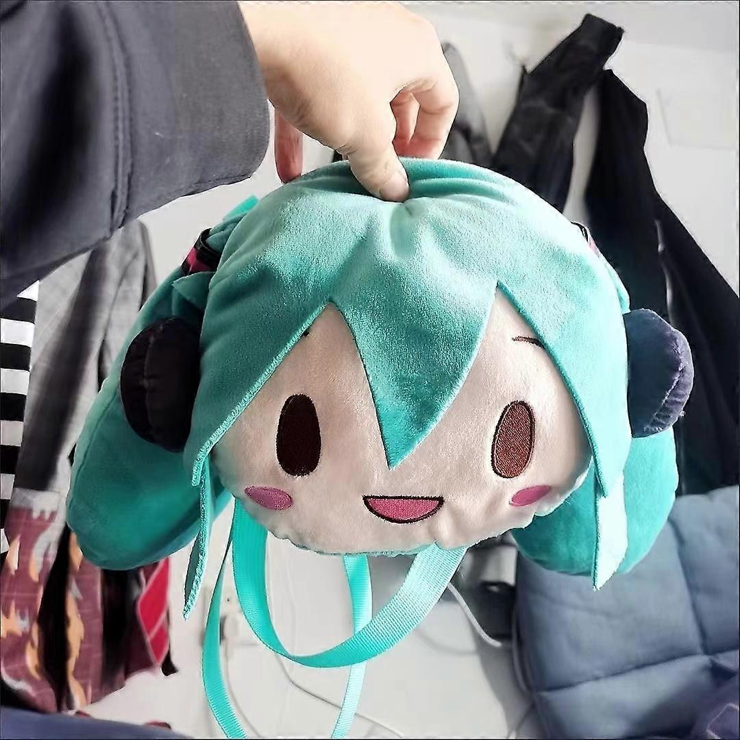 Hatsune Miku Ita Tasche Plüsch Frauen Tasche Shool Student Rucksack Hatsune Miku Tragetasche Schulter Mädchen Geschenk BAG- xiao