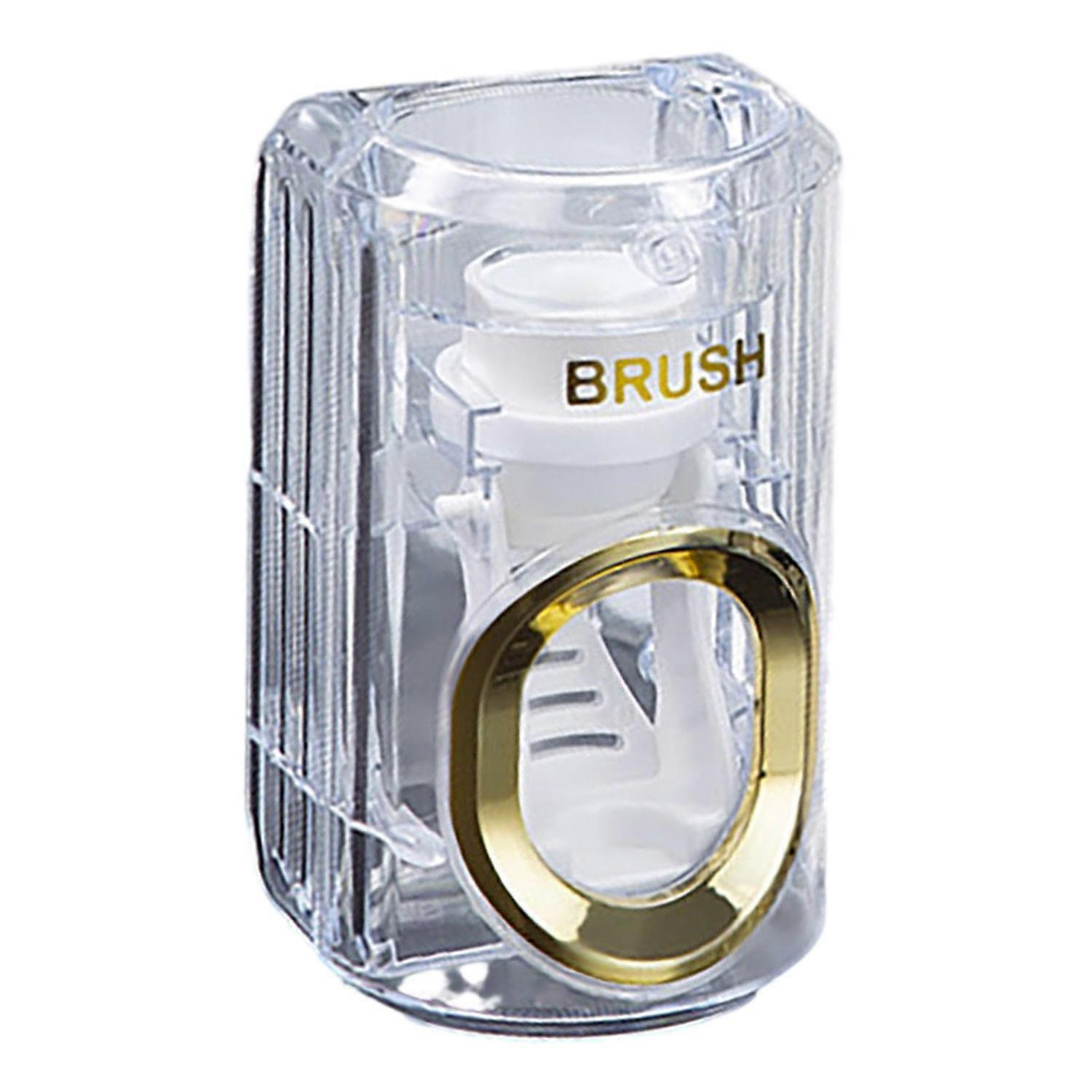 Automatic Toothpaste Squeezer Suction Wall Mounted Hands-Free Space-Saving Detachable Easy to Clean
